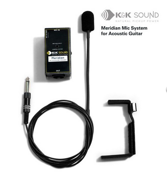 K&K Sound - Meridian externes Mikrofon für Gitarre