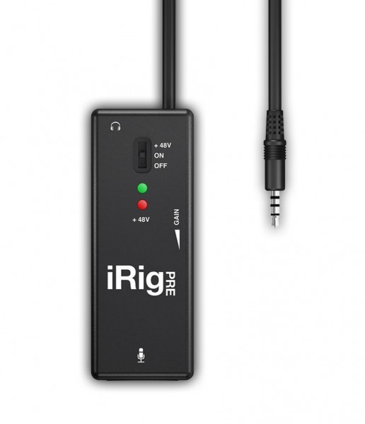 iRig Pre Mobile mic interface
